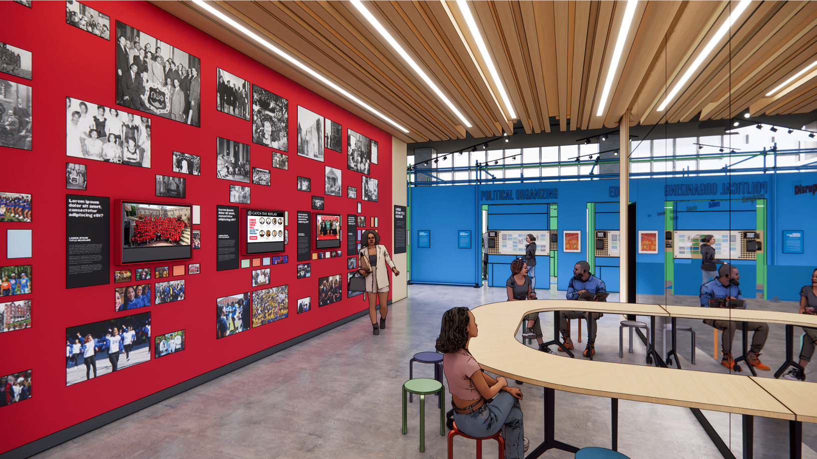 Urban Civil Rights Museum in Harlem. Design: Local Projects.