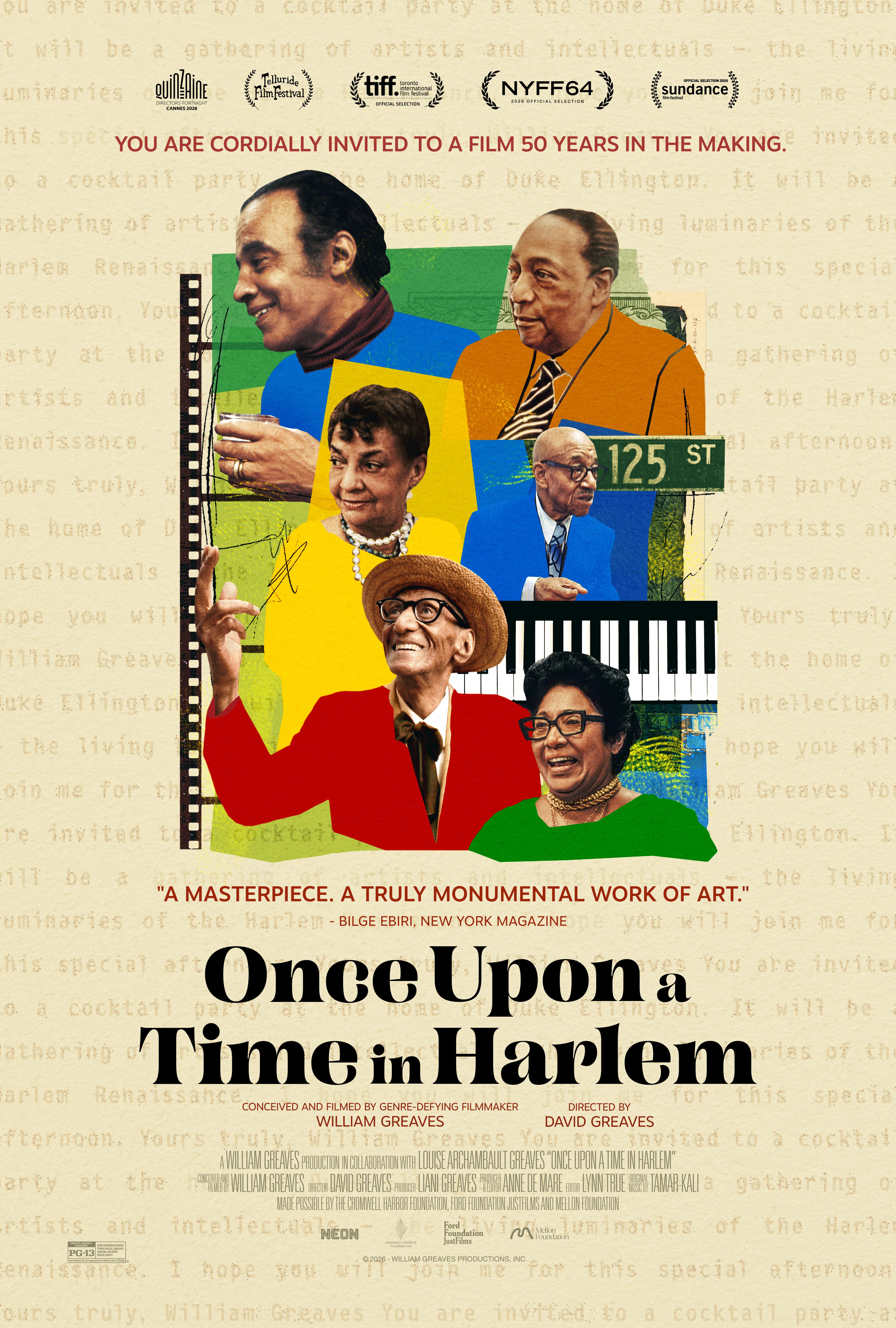 Poster, Once Upon a Time in Harlem.